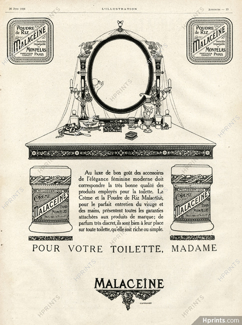 Malaceïne 1920 Mirror