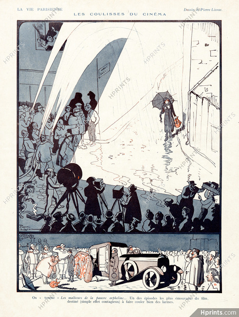 Pierre Lissac 1925 Les Coulisses Du Cinéma, Movie Making