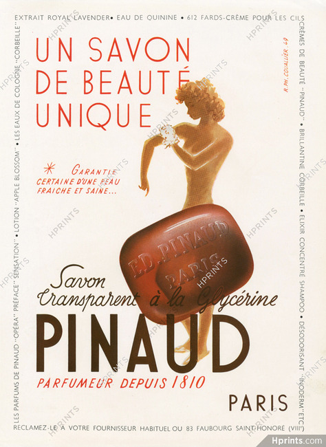 Pinaud (Soap) 1950 Robert Philippe Couallier