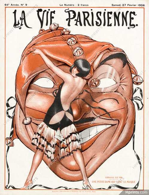 Vald'Es 1926 Carnival Mask