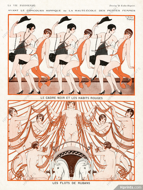 Joseph Kuhn-Régnier 1926 Cabaret Music Hall, Nudes