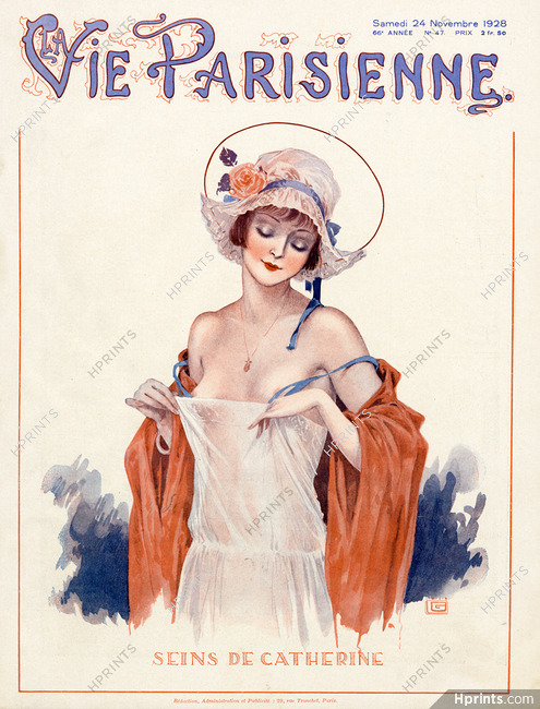 Léonnec 1928 Seins de Catherine, La Vie Parisienne