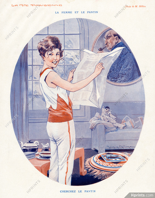 Maurice Millière 1929 La Femme Et Le Pantin, The Puppet