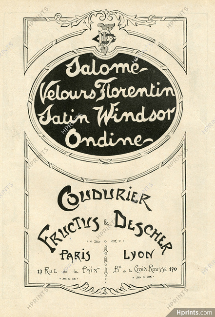 Coudurier Fructus Descher 1916