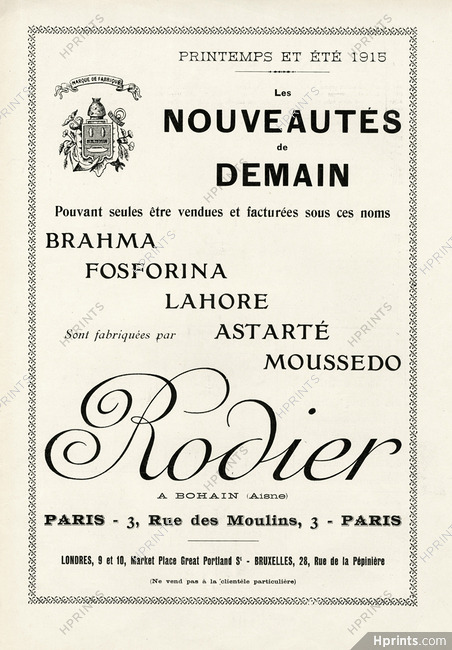 Rodier 1915