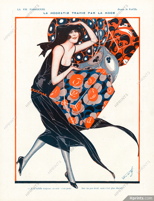 Vald'Es 1922 La Modestie Trahie Par La Mode