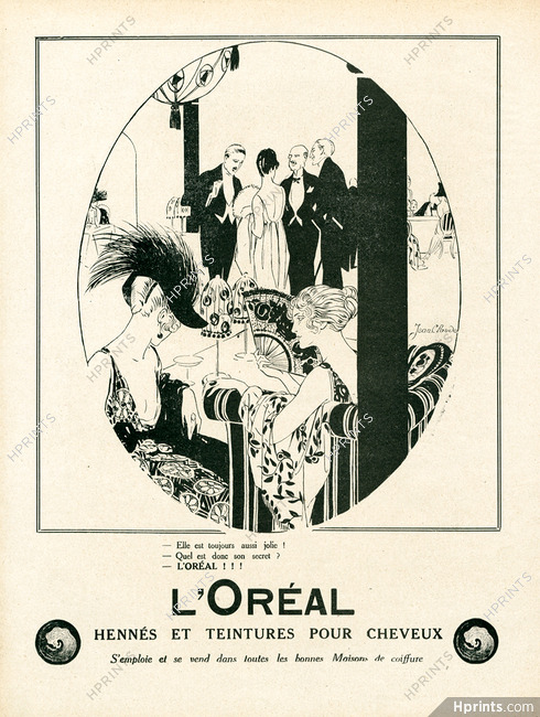 L'Oréal 1919 Dyes for hair, Jean Claude