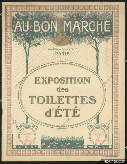 Au Bon Marché (Catalog Fashion) 1914 Men's & Women's Clothing