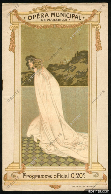 Opera Municipal de Marseille "La Tosca" 1924, 8 pages
