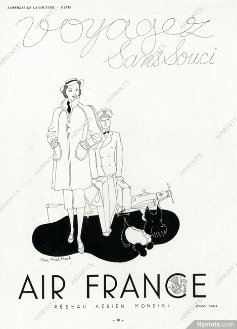 Air France 1939 Raymond Bret-Koch