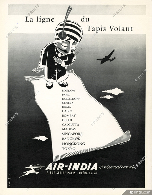 Air India 1956 J. R. Rioux