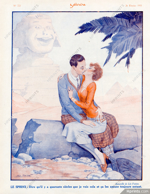 Léo Fontan 1931 Le Sphinx, Kiss