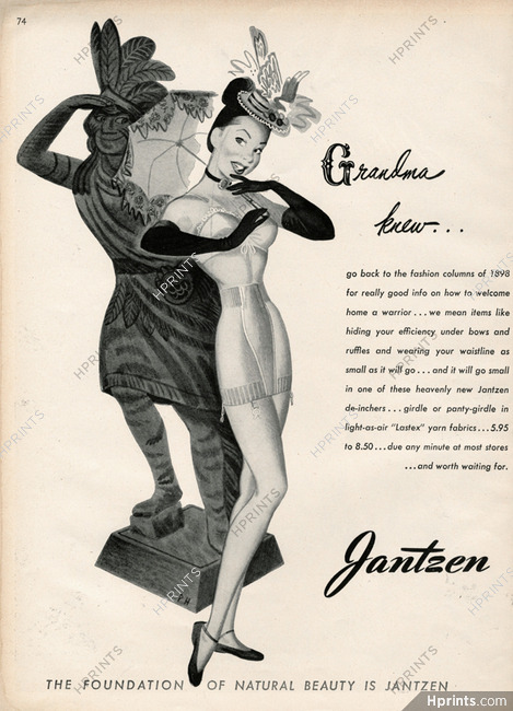 Jantzen 1945 Girdle, Brassière