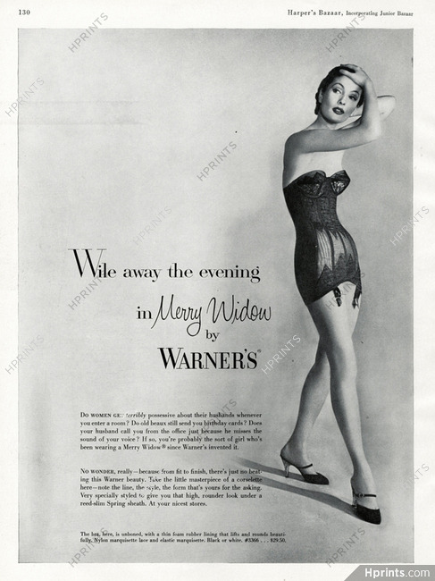 Warner's 1956 Corselette Merry Widow