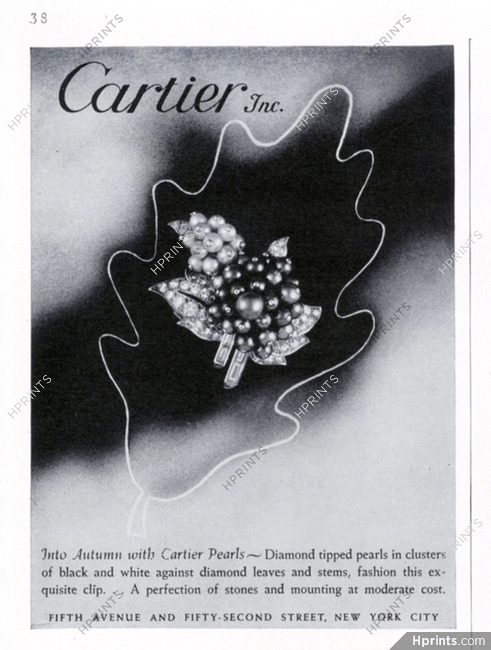 Cartier 1941 Pearls