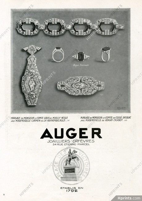 Auger (Jewels) 1929