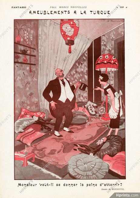 Bonnotte 1924 Ameublements à la Turque, Dolls