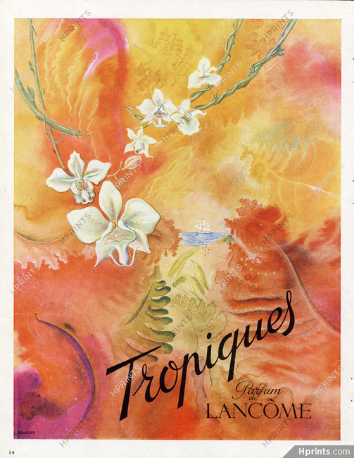 Lancôme (Perfumes) 1945 Tropiques, Flowers