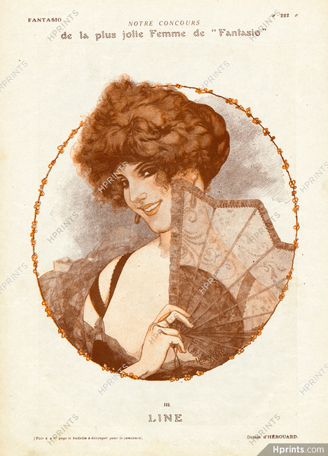Chéri Hérouard 1921 Line, Beauty Queen