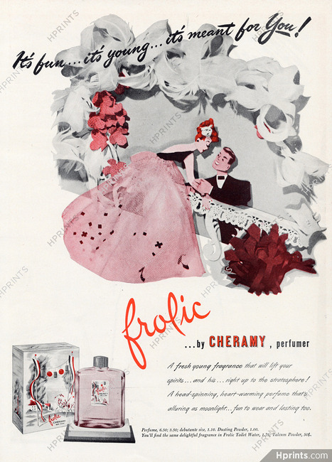 Cheramy (Perfumes) 1944 "Frolic" Mc Cullough