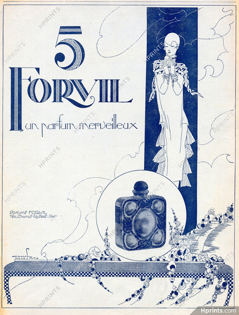 Forvil (Perfumes) 1926 "5" Paul Dufau