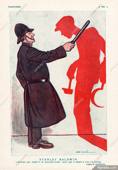 Adrien Barrère 1926 Stanley Baldwin, Bolchevism
