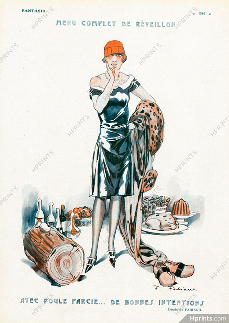 Fabiano 1926 Parisian Woman