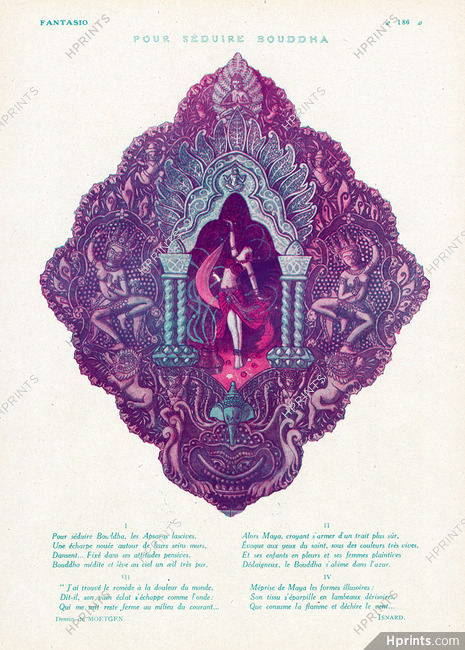 Moetgen 1926 Pour Séduire Bouddha, Les Apsaras...