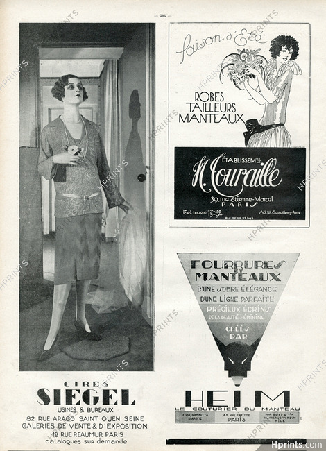Siégel (Mannequins) 1927 Wax mannequin