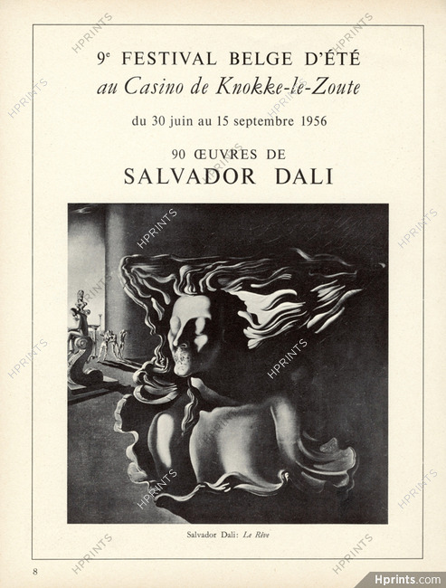 Salvador Dali 1959 "Le Rêve"