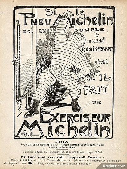 Michelin (Tyres) 1901 O'Galop