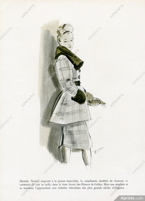 Hermès (Couture) 1943 Delfau