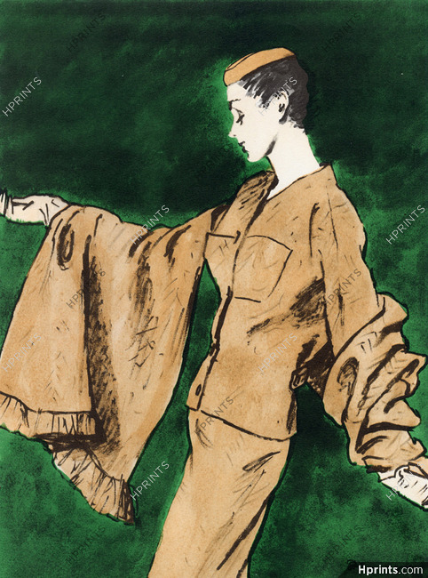 Balenciaga 1953 Pierre Mourgue, Suit