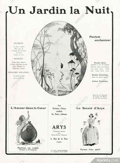 Arys (Perfumes) 1922 Un Jardin La Nuit