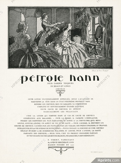 Pétrole Hahn 1924 Pierre Brissaud