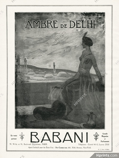 Babani (Perfumes) 1924 Ambre de Delhi, Oriental