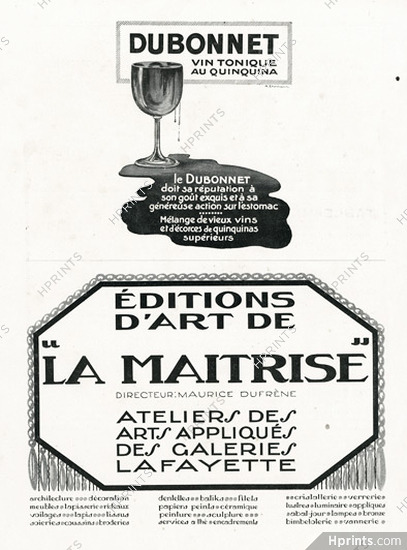 Galeries Lafayette 1922 La Maitrise