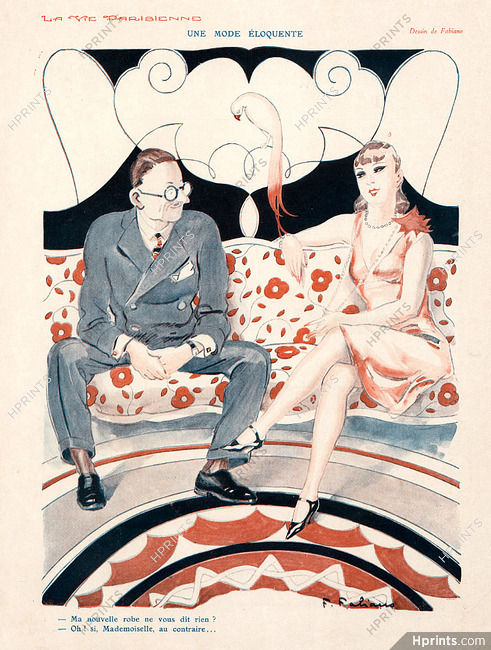 Fabiano 1929 "Une Mode éloquente"