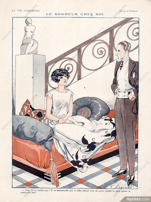 Le Bonheur Chez Soi, 1924 - Fabiano Interior Decoration