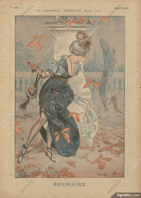 Hérouard 1917 Brumaire, 19th Century Costumes