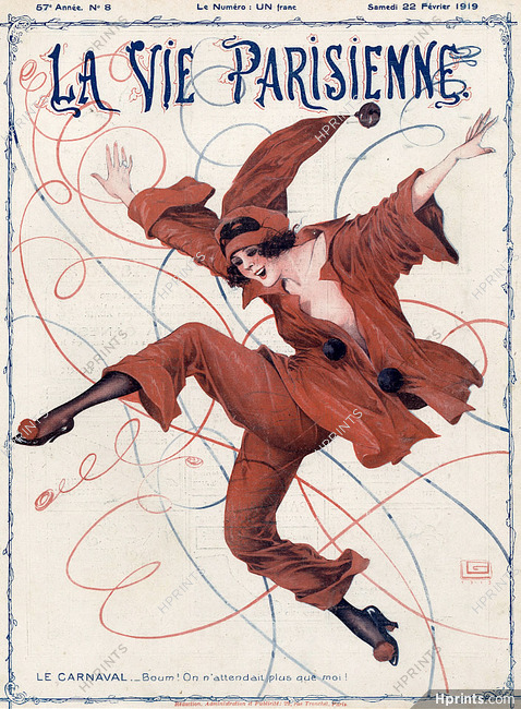 Léonnec 1919 ''Le Carnaval'' Carnival Costume