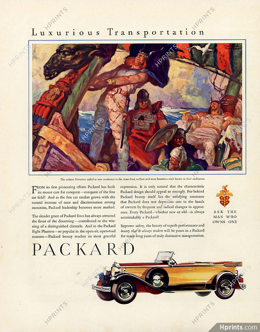 Packard 1930 Vikings Norsemen