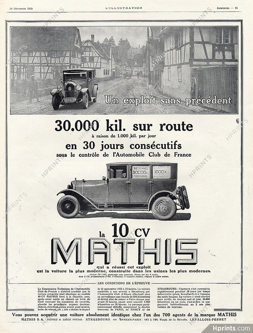 Mathis 1925