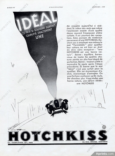 Hotchkiss 1931 Idéal, Jacquelin