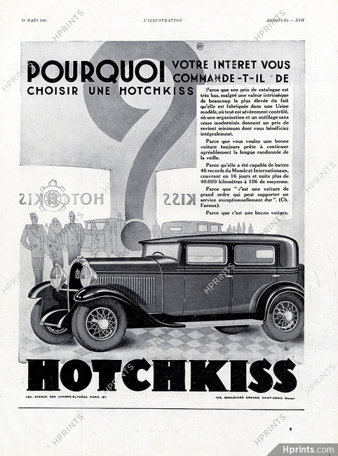 Hotchkiss 1930