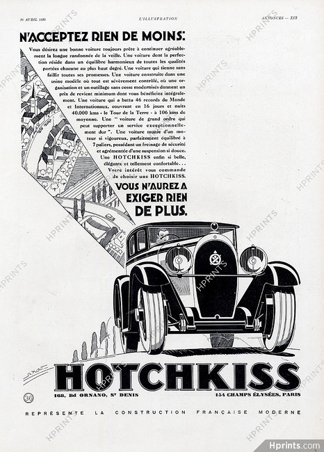 Hotchkiss 1930 Kow
