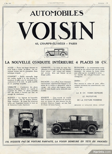 Automobiles Voisin 1926