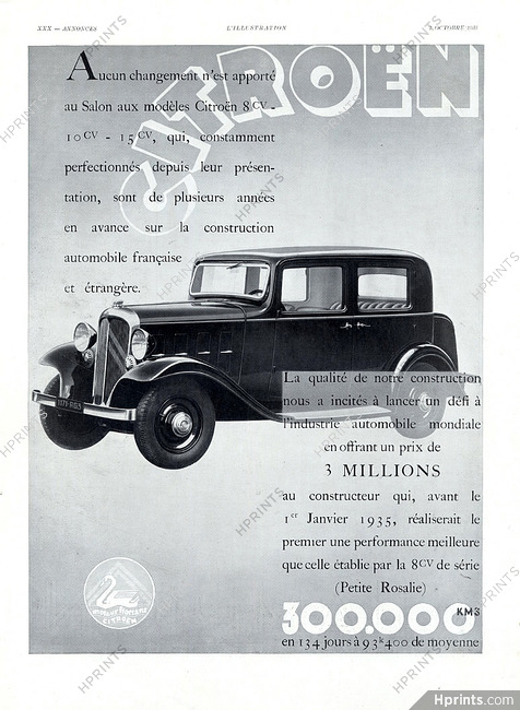 Citroën 1933
