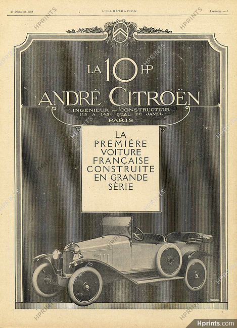 Citroën 1919 Convertible