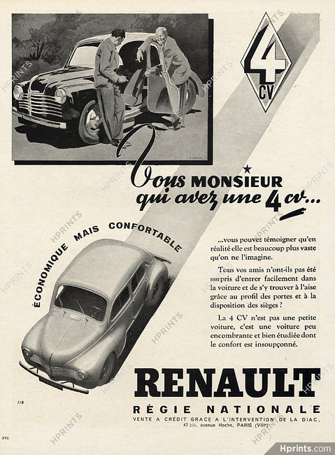 Renault 1947 4cv